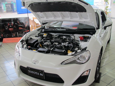 TOYOTA 86 を見てきた/番外編