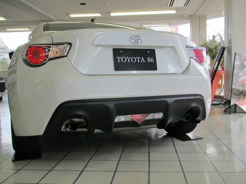TOYOTA 86 を見てきた/番外編