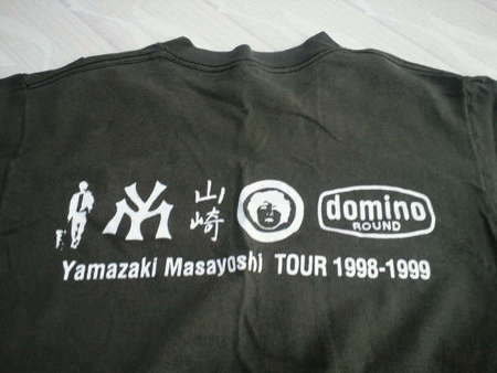 山崎まさよし 1998-1999 domino Round Tシャツ