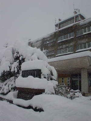 大雪が続いています