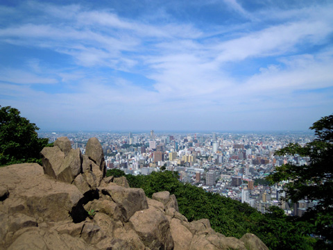 円山の山頂