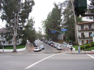 UCLA周りの道路状況