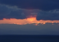 冬の夕暮れ