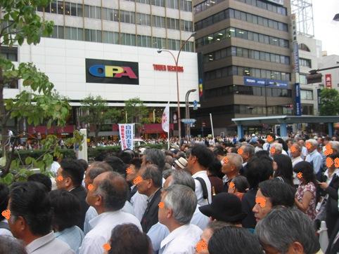 自民党総裁選　演説会