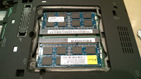 X200のメモリーを8GBにしていました。