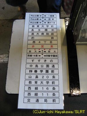 市電フェスティバルの展示品から(早川 淳一)