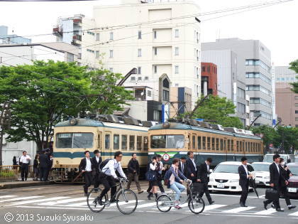 【福井】福井鉄道・「高床車両」今なお活躍中!