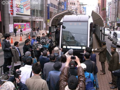 【札幌市電】低床車両・営業一番電車に乗ってきました♪（上）