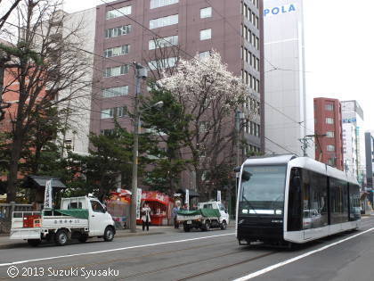 【札幌市電】初めての例大祭と…今日の低床車両「A1200形」