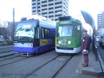 【バッテリートラム】「Hi-tram」今日の走行実験