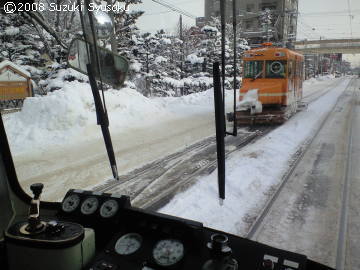 【大雪の朝】ササラ電車奮闘記