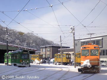 【大雪の朝】ササラ電車奮闘記