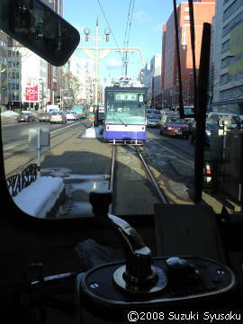 【バッテリートラム】「Hi-tram」今日の走行実験