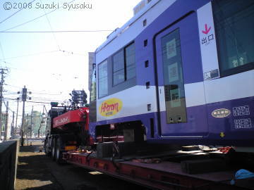 【バッテリートラム】おつかれさま…「Hi-tram」札幌撤収