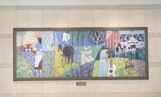 陶板画