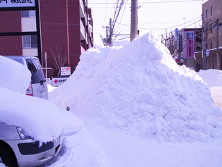 　雪山
