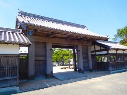 徳島城　鷲の門