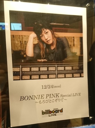 Bonnie Pink Live at Billboard大阪　～もろびとこぞりて～