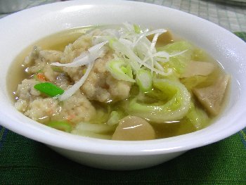 とりごぼうの野菜スープ